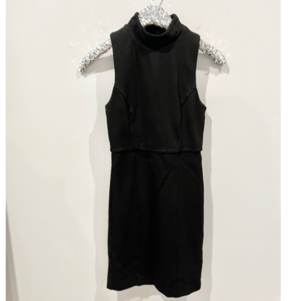 French Connection Black Bodycon Dress Size 4
